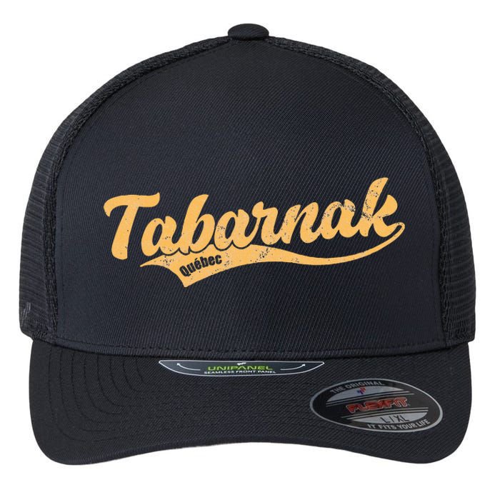 Tabarnak Quebec French Canadian Canada Profanity Sacre Cuss Flexfit Unipanel Trucker Cap