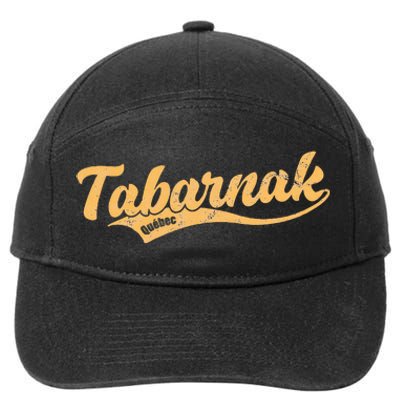 Tabarnak Quebec French Canadian Canada Profanity Sacre Cuss 7-Panel Snapback Hat