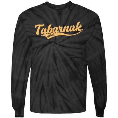 Tabarnak Quebec French Canadian Canada Profanity Sacre Cuss Tie-Dye Long Sleeve Shirt