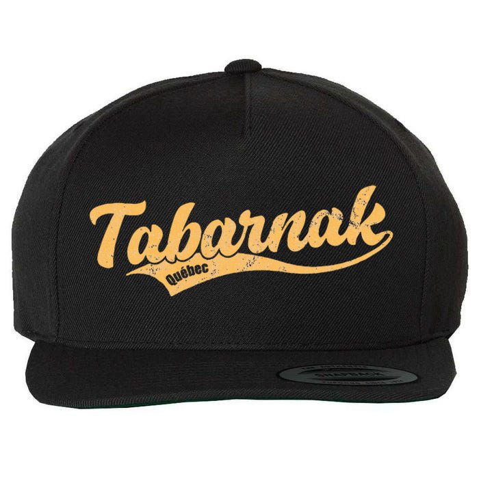 Tabarnak Quebec French Canadian Canada Profanity Sacre Cuss Wool Snapback Cap