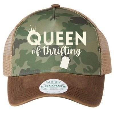 Thrifting Queen Garage Sale Picker Gift Thrift Shopper Legacy Tie Dye Trucker Hat