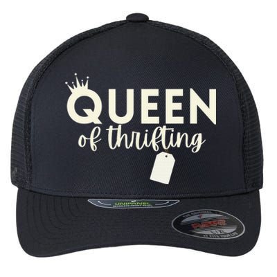 Thrifting Queen Garage Sale Picker Gift Thrift Shopper Flexfit Unipanel Trucker Cap