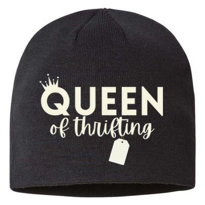 Thrifting Queen Garage Sale Picker Gift Thrift Shopper Sustainable Beanie