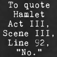 To Quote Hamlet Funny Literary Funny Reading Microfiber Hand Towel