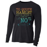 To Quote Hamlet Act Iii Scene Iii Line 87 No Cooling Performance Long Sleeve Crew