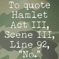 To Quote Hamlet Act III Scene III Line 92 No Legacy Tie Dye Trucker Hat