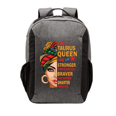 Taurus Queen I Am Stronger Birthday Gift For Taurus Zodiac Vector Backpack