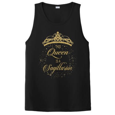 This Queen Is A Sagittarius Gift PosiCharge Competitor Tank