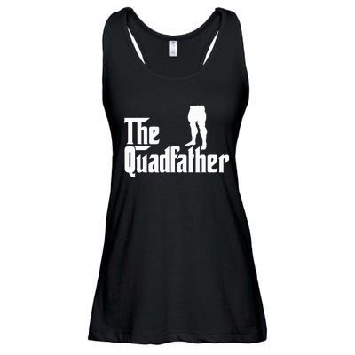 The Quadfather Leg Day Gym Motivation Pump Cover To Gains Ladies Essential Flowy Tank