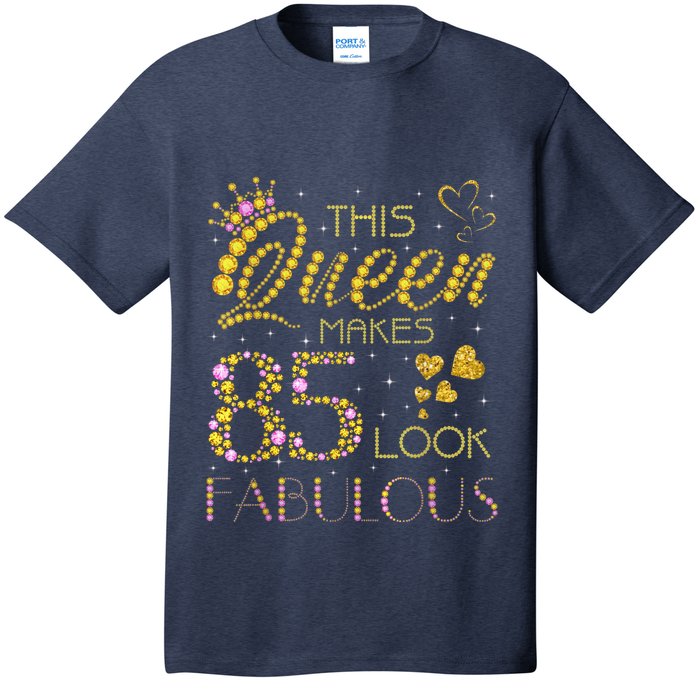 This Queen Makes 85 Look Fabulous 85Th Birthday Present Ladies Wo T-Shirt