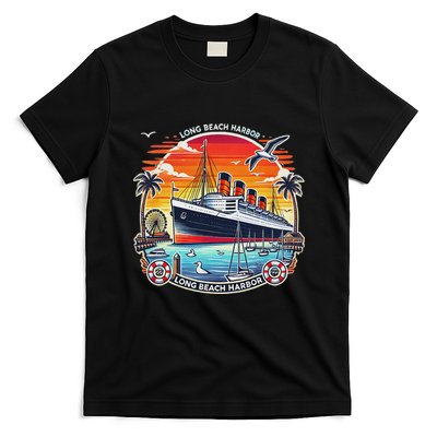 The Queen Mary Long Beach Historic Ocean Liner T-Shirt
