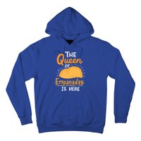 The Queen Of Empanadas Is Here Funny For Lover Food Gift Hoodie