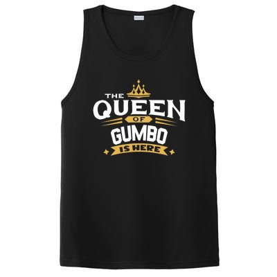 The Queen Of Gumbo Is Here PosiCharge Competitor Tank