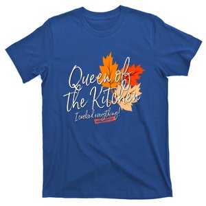 Thanksgiving Queen Of The Kitchen Gift T-Shirt