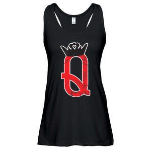 The Queen | Playing Card Poker Ladies Essential Flowy Tank