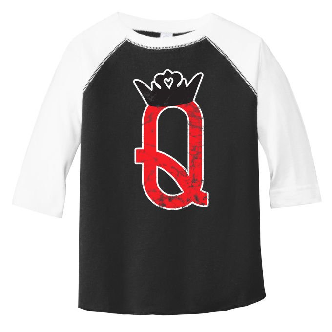 The Queen | Playing Card Poker Toddler Fine Jersey T-Shirt