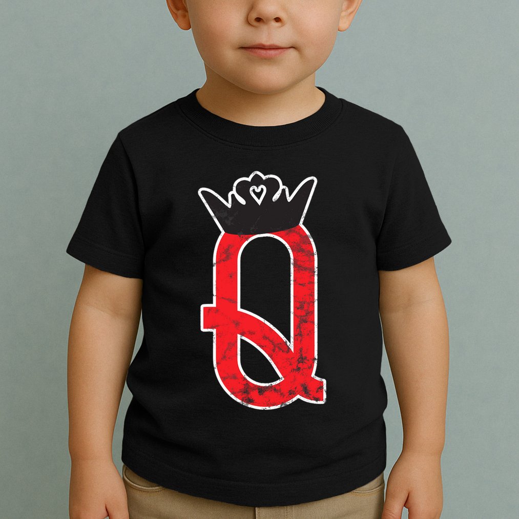 The Queen | Playing Card Poker Toddler T-Shirt