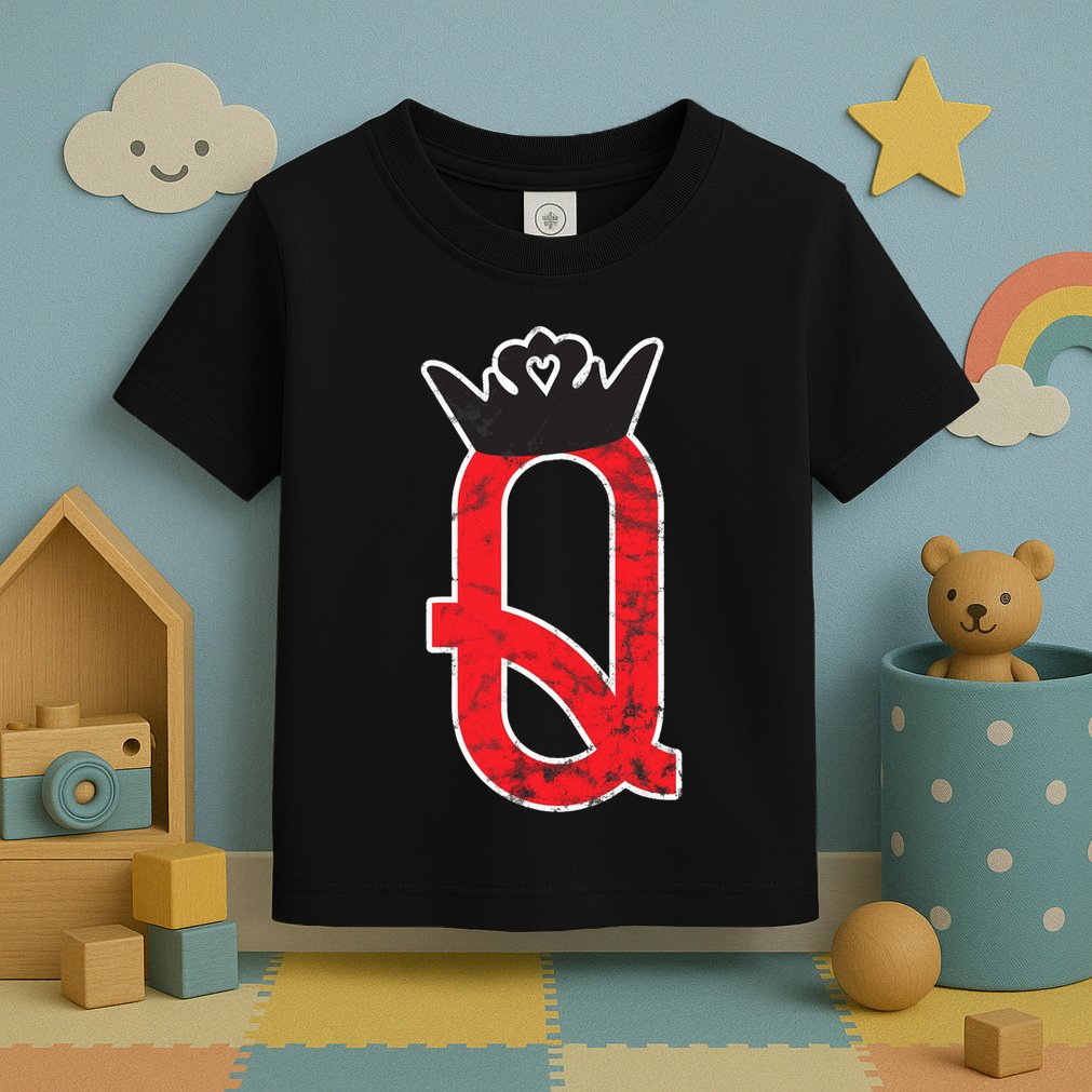 The Queen | Playing Card Poker Toddler T-Shirt