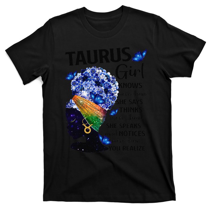 Taurus Queen Sweet As Candy Birthday Gift For Black Wo T-Shirt