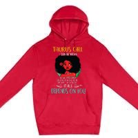 Taurus Queen Sweet As Candy Birthday Gift For Black Women Premium Pullover Hoodie