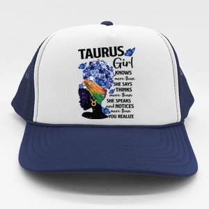 Taurus Queen Sweet As Candy Birthday Gift For Black Women Trucker Hat