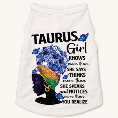 Taurus Queen Sweet As Candy Birthday Gift For Black Women Doggie Tank