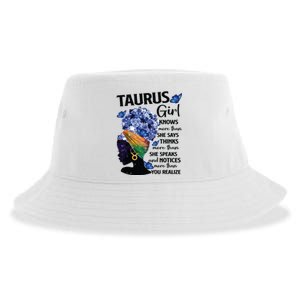 Taurus Queen Sweet As Candy Birthday Gift For Black Women Sustainable Bucket Hat