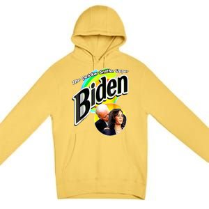 The Quicker Sniffer Upper Anti Biden Pro Trump Tee Premium Pullover Hoodie