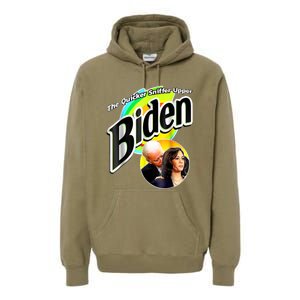 The Quicker Sniffer Upper Anti Biden Pro Trump Tee Premium Hoodie