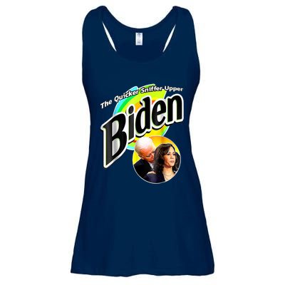 The Quicker Sniffer Upper Anti Biden Pro Trump Tee Ladies Essential Flowy Tank