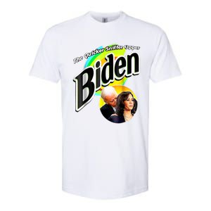 The Quicker Sniffer Upper Anti Biden Pro Trump Tee Softstyle CVC T-Shirt