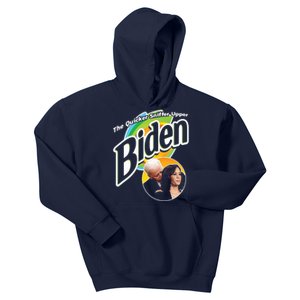 The Quicker Sniffer Upper Biden & Kamala Harris Kids Hoodie