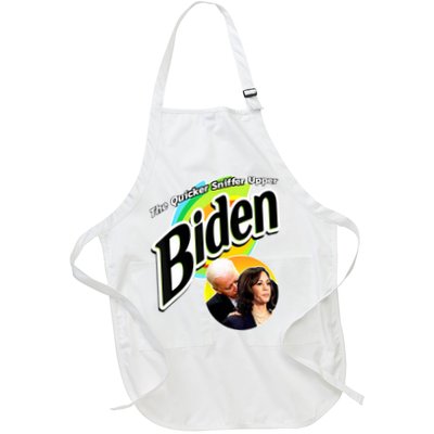 The Quicker Sniffer Upper Cute Gift Anti Biden Cute Gift Pro Trump Funny Great G Apron