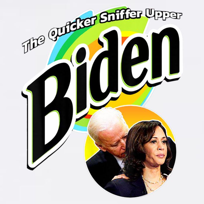 The Quicker Sniffer Upper Cute Gift Anti Biden Cute Gift Pro Trump Funny Great G Tall T-Shirt