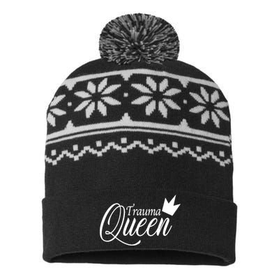 Trauma Queen USA-Made Snowflake Beanie