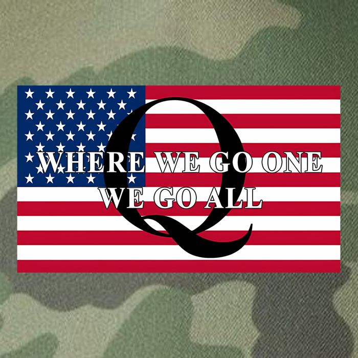Trump Qanon Where We Go One We Go All Legacy Tie Dye Trucker Hat