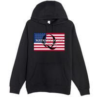 Trump Qanon Where We Go One We Go All Premium Pullover Hoodie