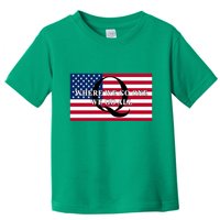 Trump Qanon Where We Go One We Go All Toddler T-Shirt