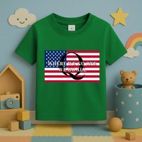 Trump Qanon Where We Go One We Go All Toddler T-Shirt
