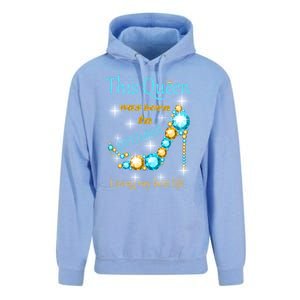 This Queen Was Born In September Gift Funny Gift Unisex Surf Hoodie