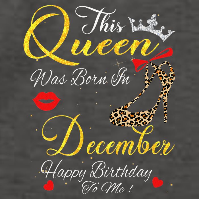 This Queen Was Born In December Leopard Birthday Gift Vector Backpack