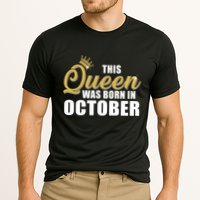 This Queen Was Born In October Performance Shirt