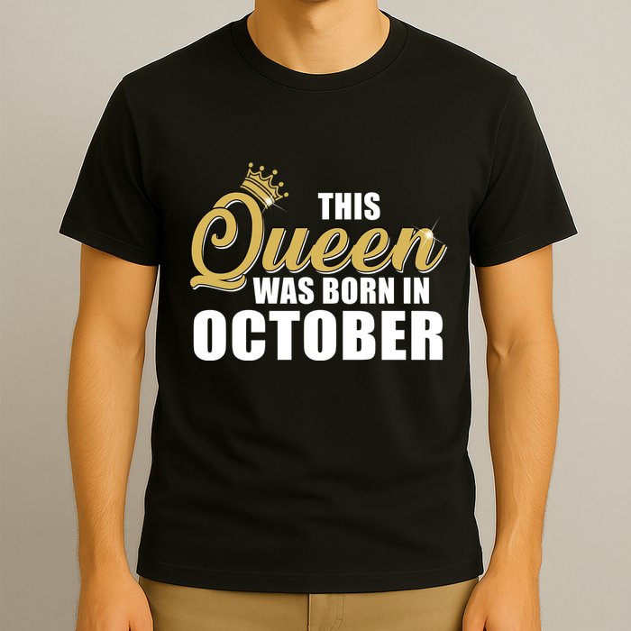 This Queen Was Born In October T-Shirt