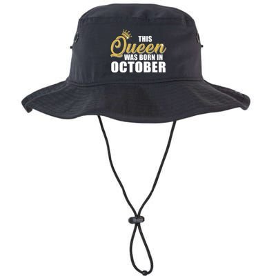 This Queen Was Born In October Bucket Hat
