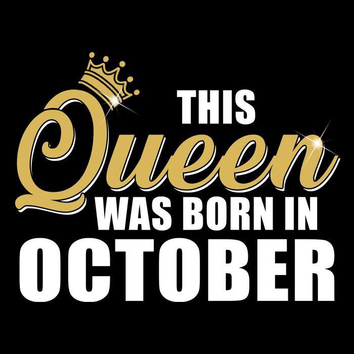 This Queen Was Born In October 16 in Basic Backpack