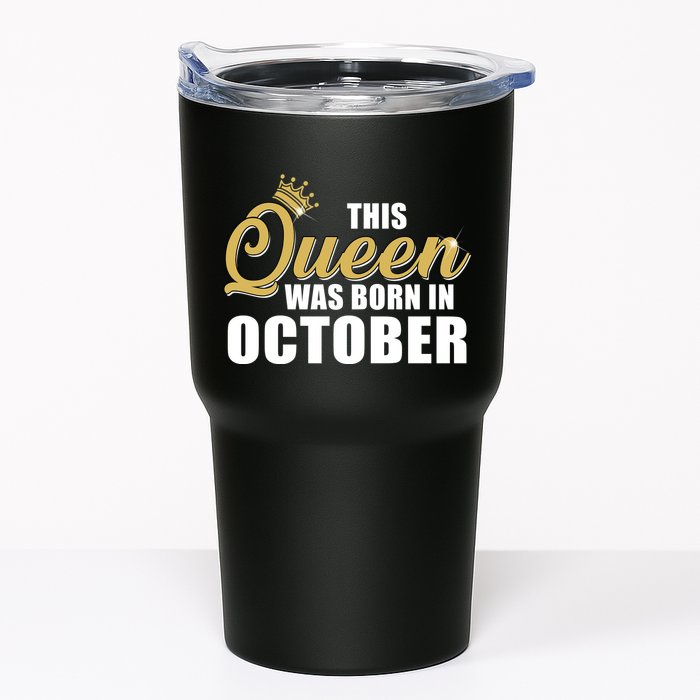 This Queen Was Born In October Tumbler