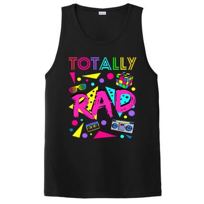 Totally Rad 1980s Vintage Eighties Party PosiCharge Competitor Tank