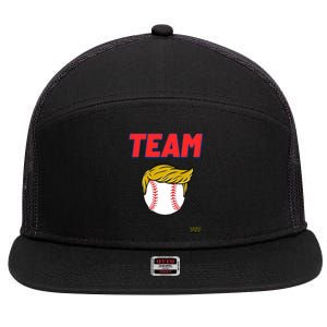 Team Rubio 1 7 Panel Mesh Trucker Snapback Hat