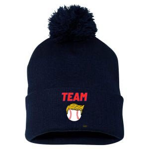 Team Rubio 1 Pom Pom 12in Knit Beanie