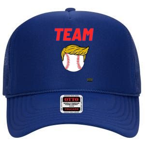 Team Rubio 1 High Crown Mesh Back Trucker Hat